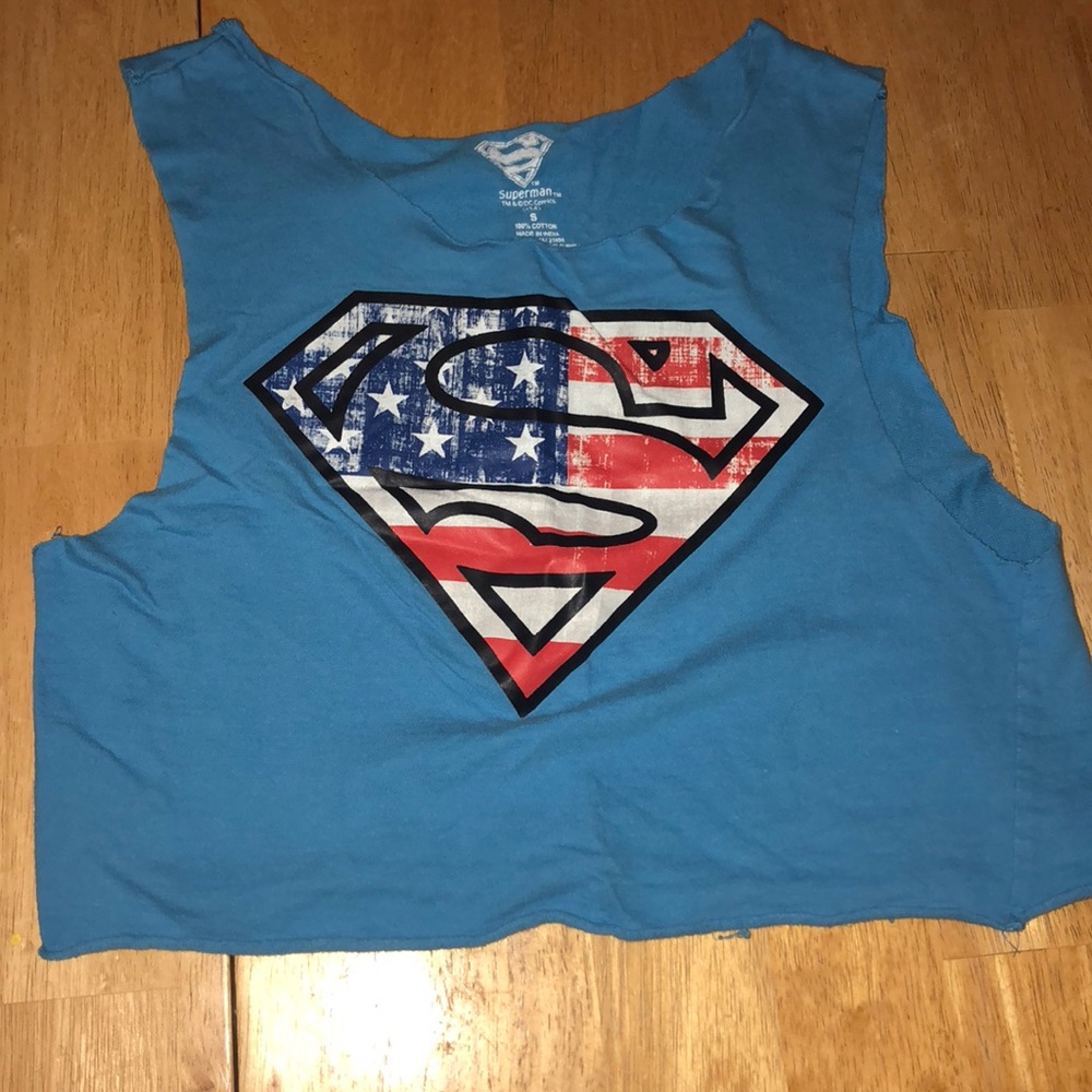 Superman DC Comics crop top